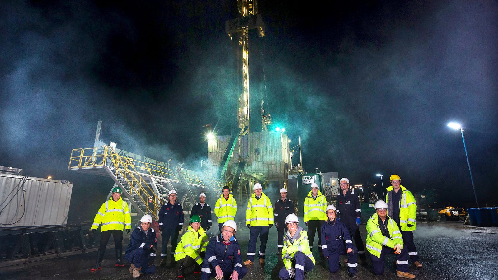 Team end of drilling