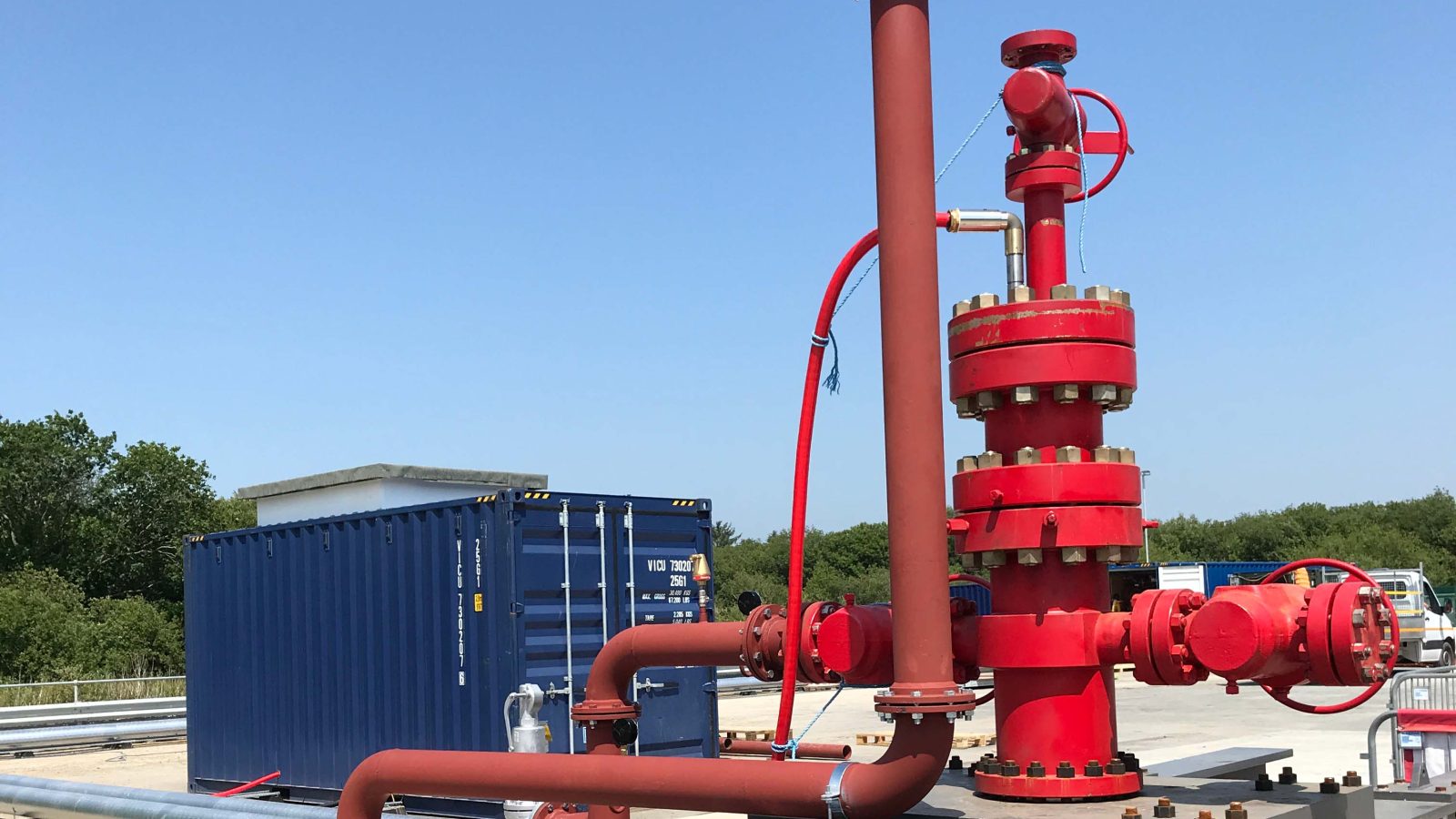 The Eden Geothermal wellhead and site