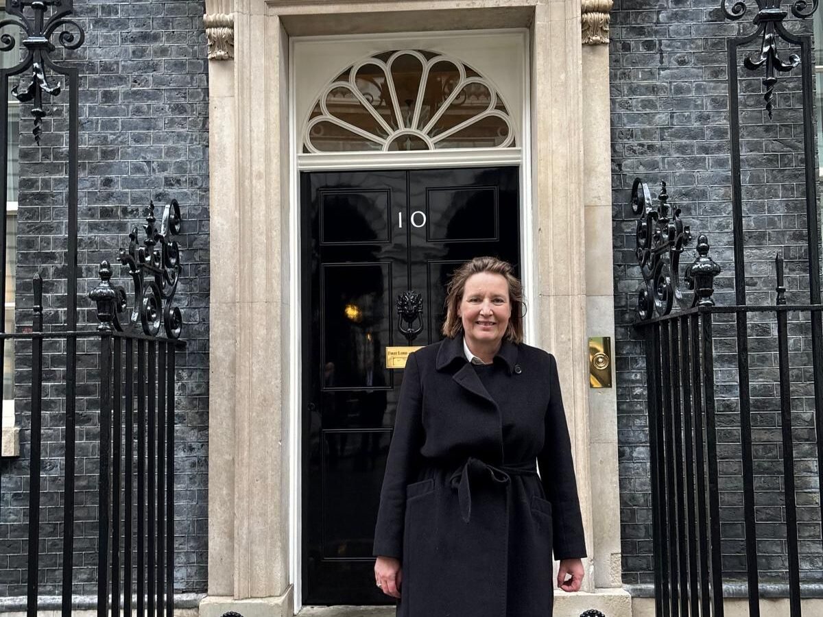 Gus at downing street